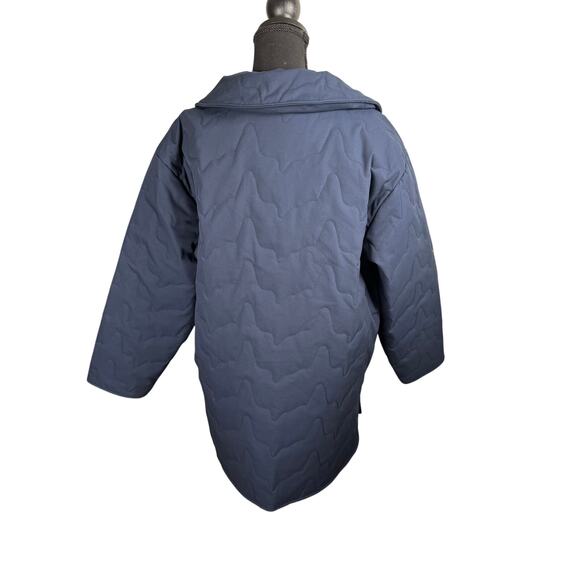 BASS OUTDOOR Women's Quilted Long-Sleeve Jacket NAVY NWT SIZE M - Picture 5 of 10